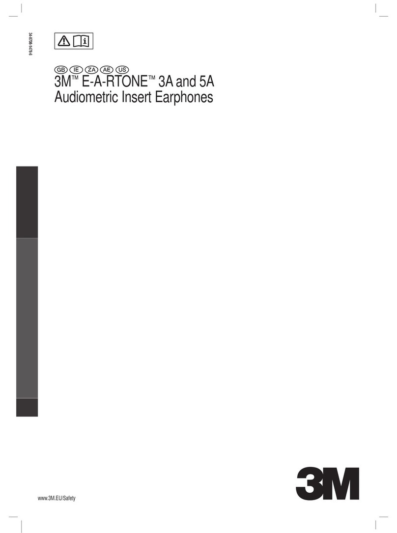 3M E-A-RTONE 3A User manual