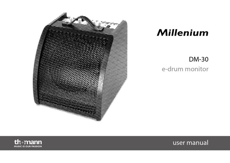 thomann Millenium DM-30 User manual
