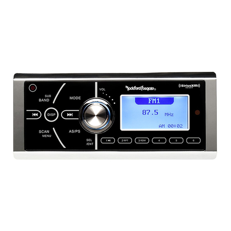 Rockford Fosgate RFX9901DM2 User manual