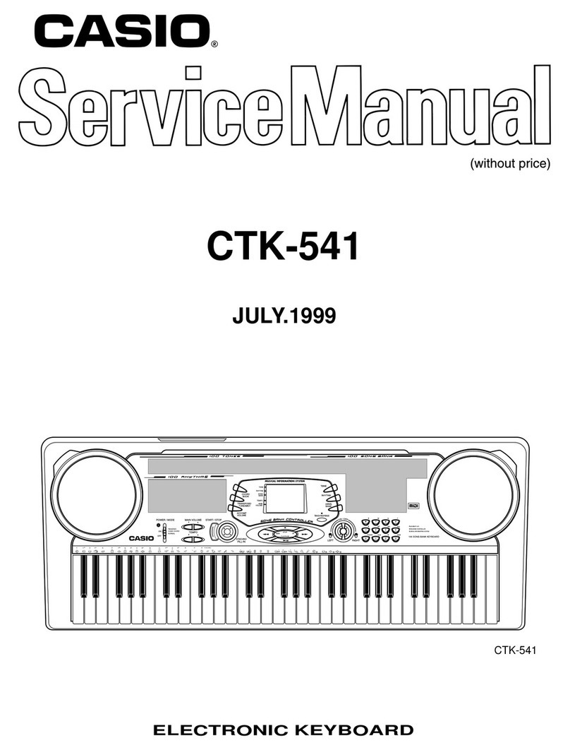 Casio CTK-541 User manual