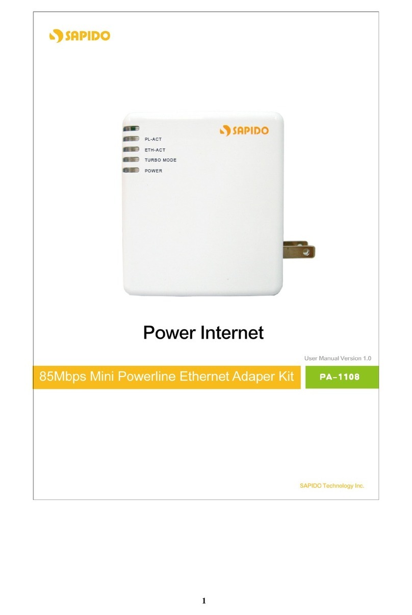Sapido PA-1108 user guide