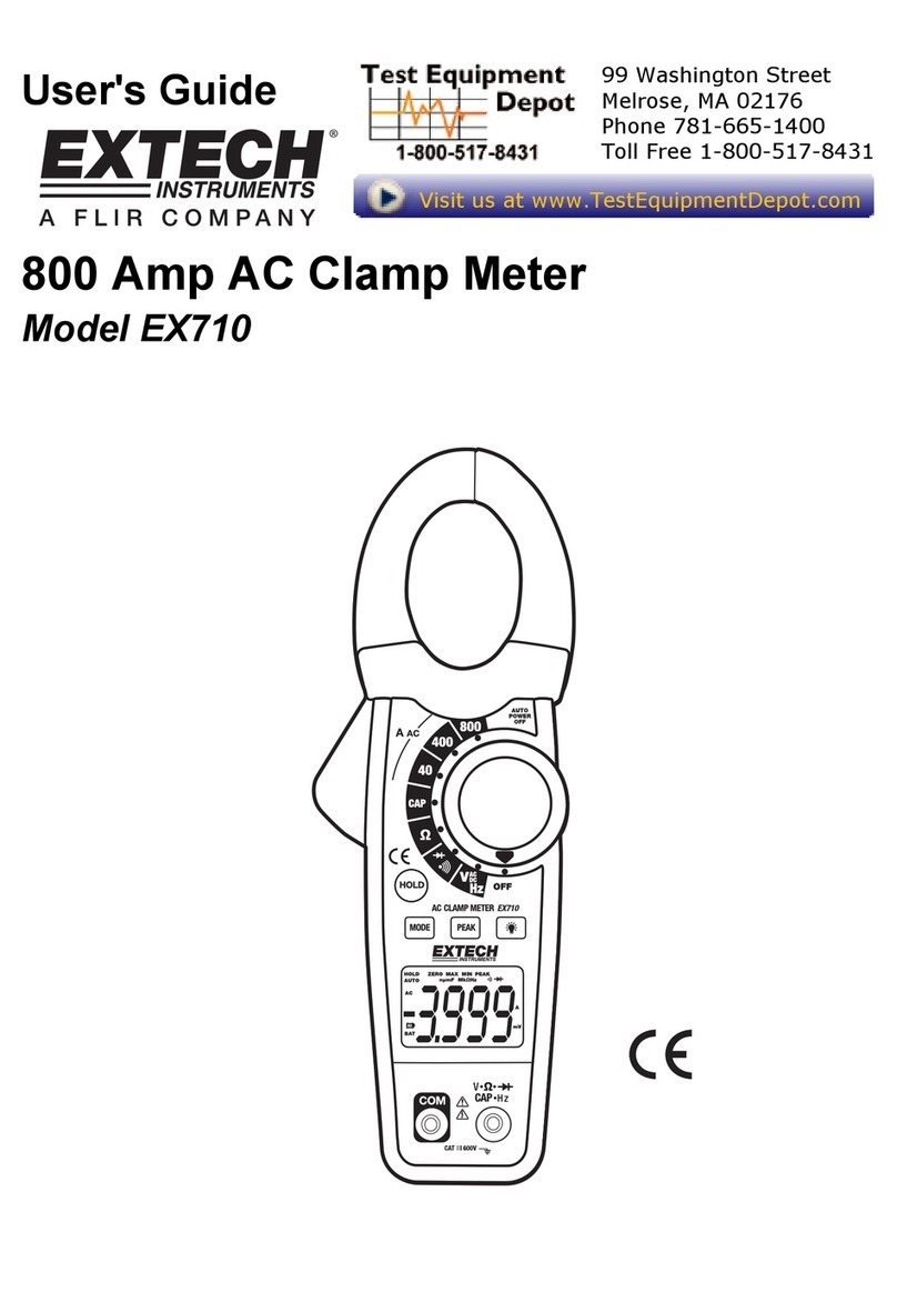 Extech Instruments EX710 User manual