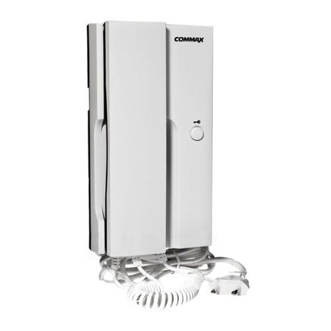 Commax DP-3HP user manual
