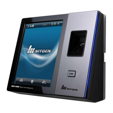 Nitgen NAC-5000 user guide