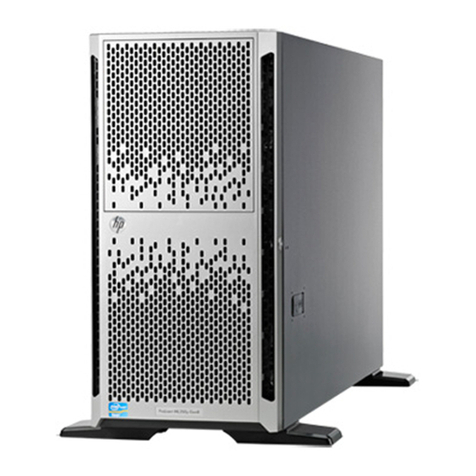 HP ProLiant ML350p Gen8 Manual