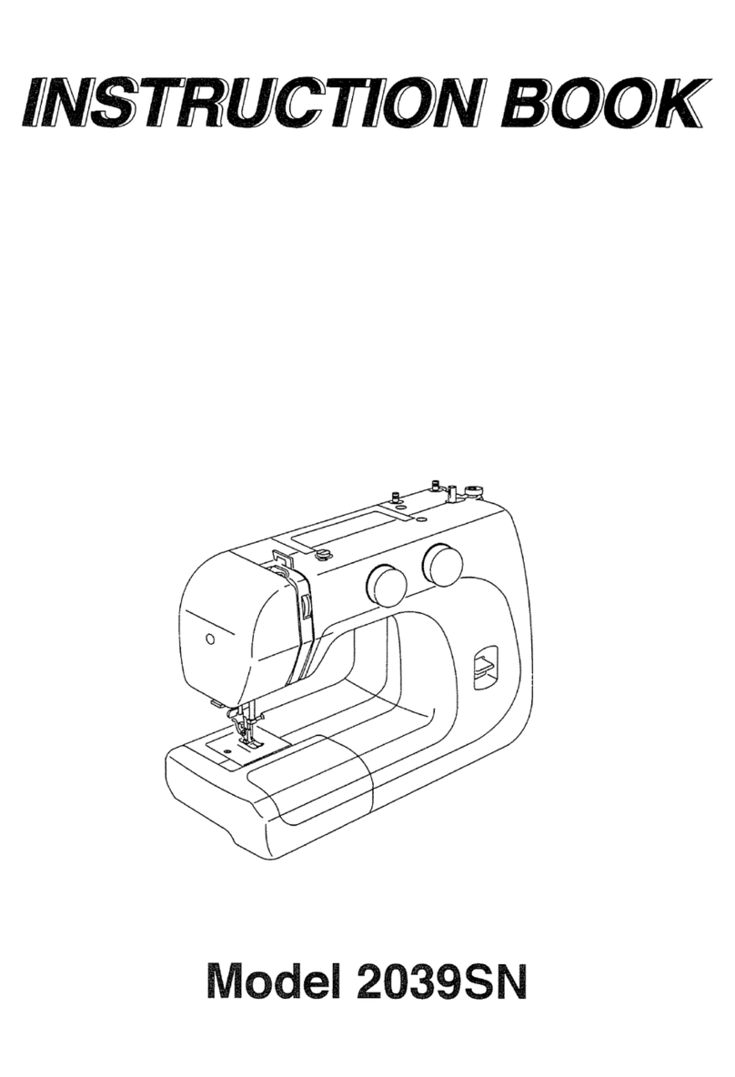 Janome 2039SN Instruction book