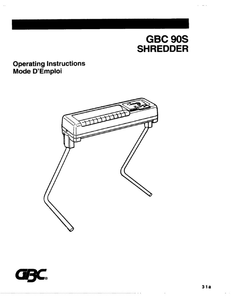 GBS 90S operating instructions