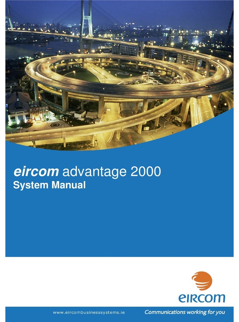 Eircom Advantage 2000 System manual