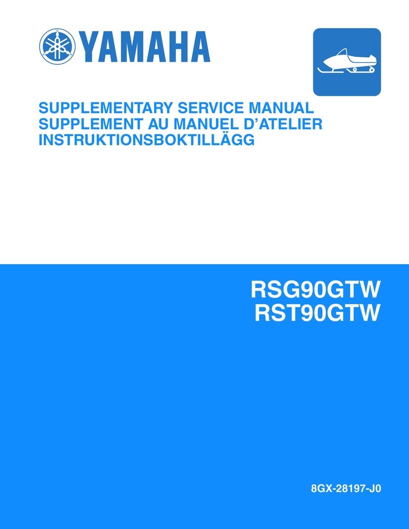 Yamaha RSG90GTW Supplementary service manual