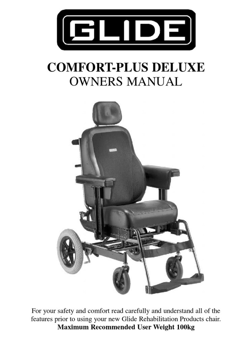 Glide COMFORT-PLUS DELUXE owner's manual