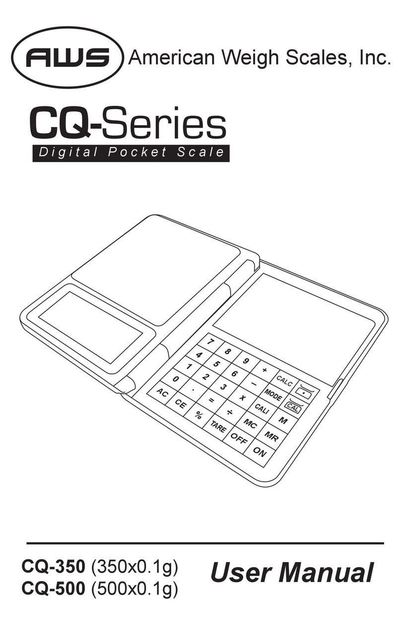 AWS CQ-350 User manual