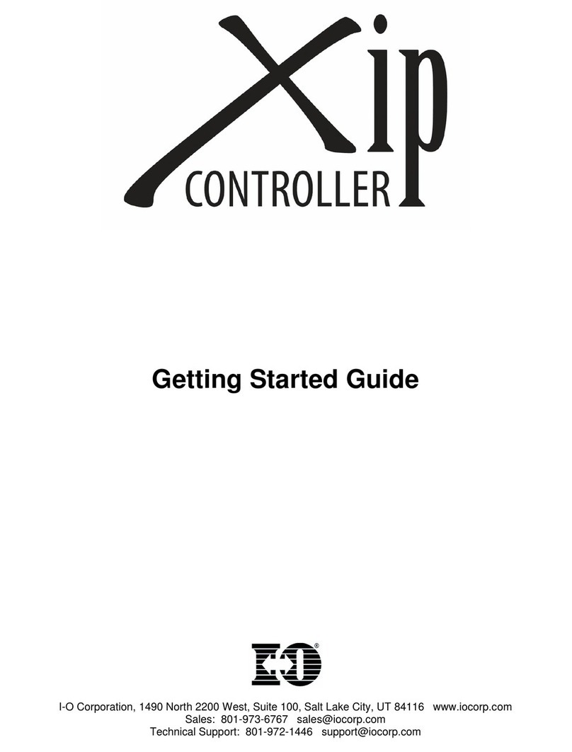 I-O Corporation Xip Getting started guide