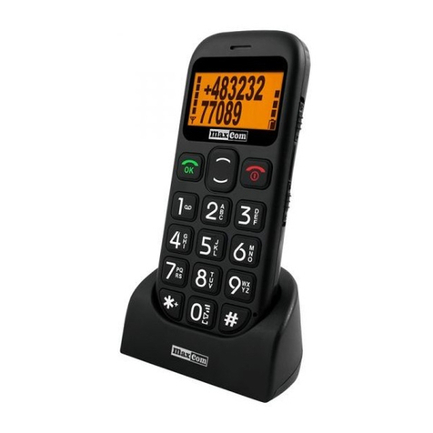 Maxcom MM431 BB User manual Maxcom MM431 BB User manual