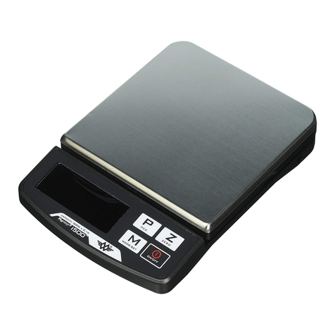 My Weigh iBalance i500 User manual
