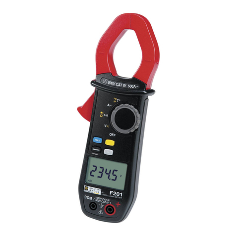 Chauvin Arnoux F201 User manual