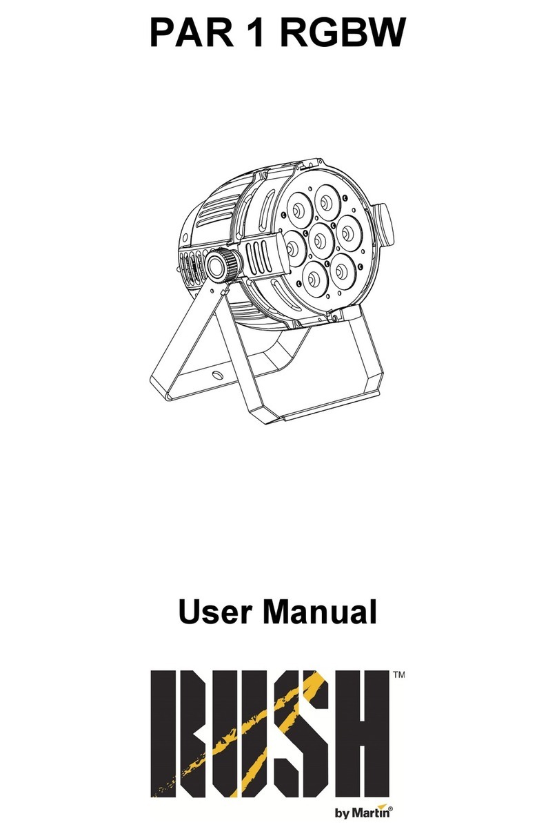 Rush PAR 1 RGBW user manual