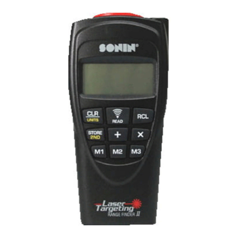 Sonin RANGE FINDER II User manual