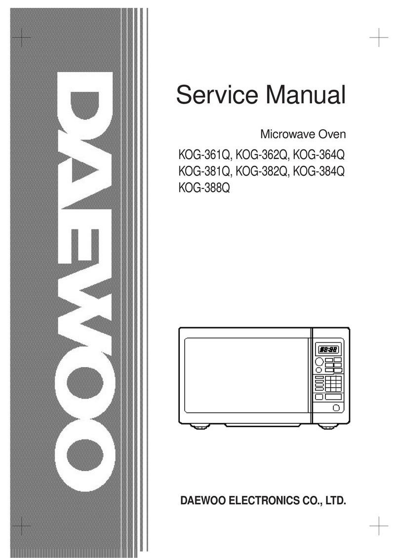 Daewoo KOG-361Q User manual