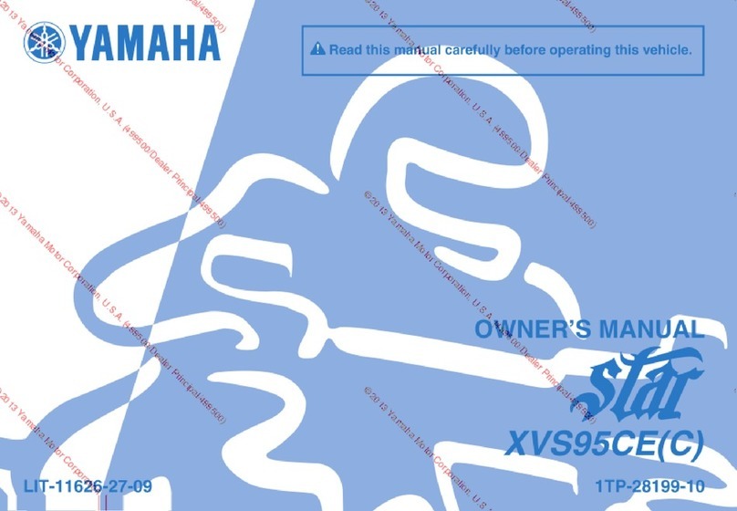 Yamaha Star XVS95CE owner's manual