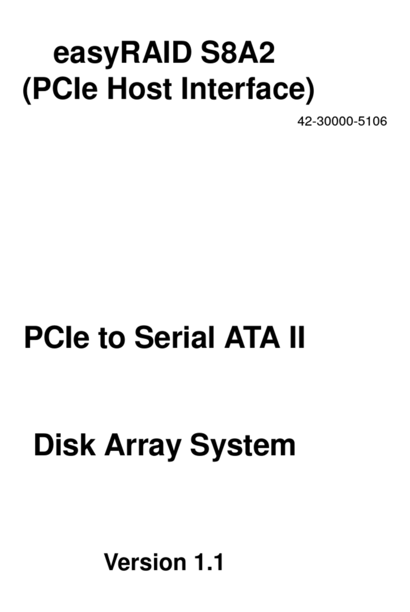 easyRAID S8A2 user manual easyRAID S8A2 user manual