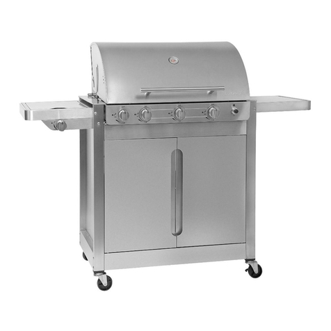 Barbecook Brahma 4.2 Inox User manual