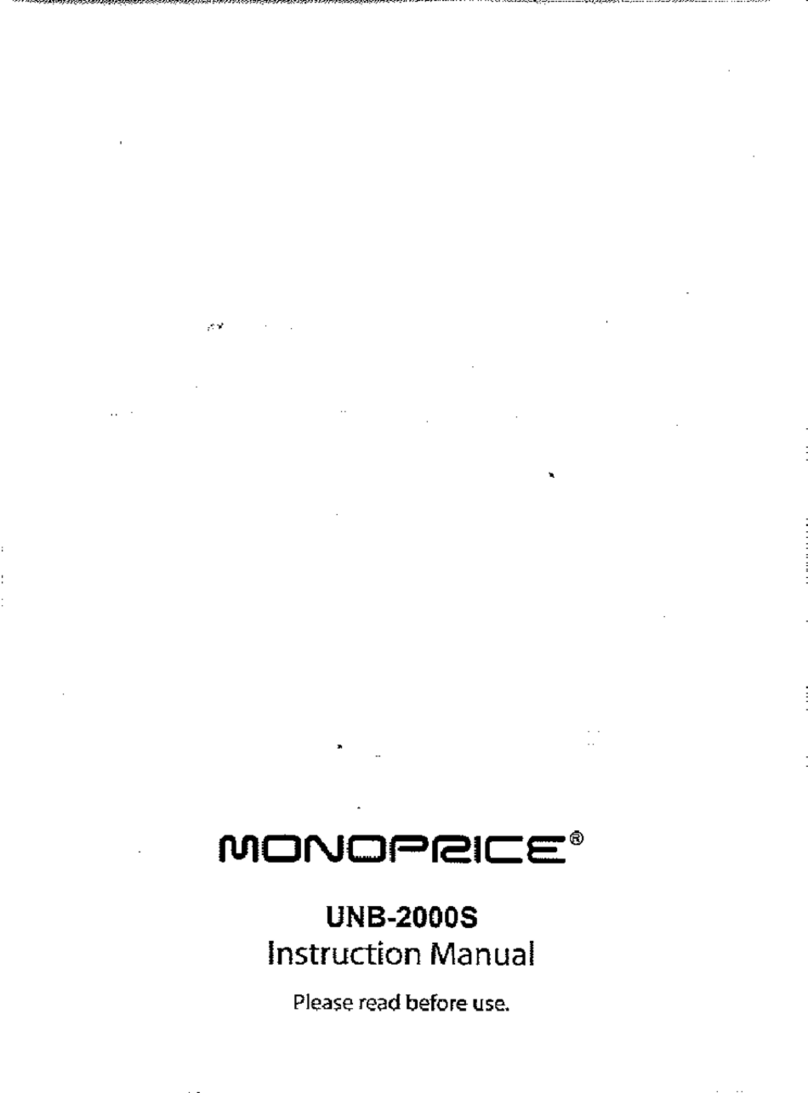 Monoprice UNB-2000S User manual