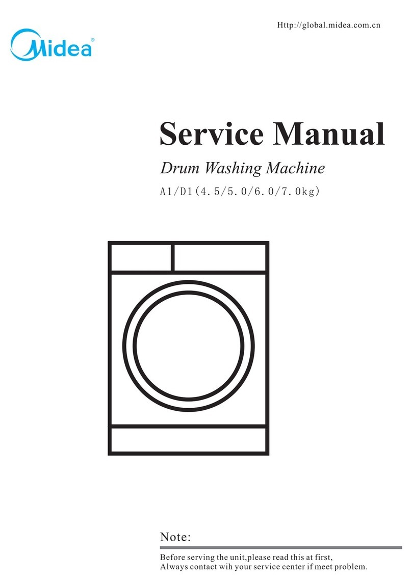 Midea A1 4.5kg Service manual