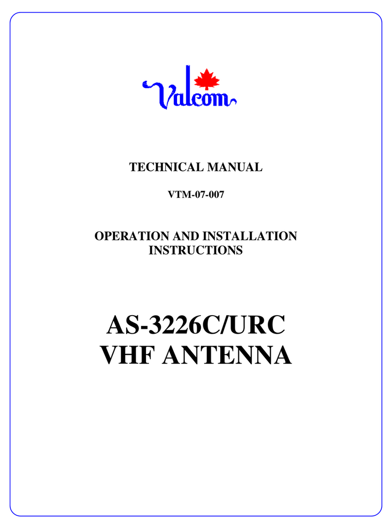 Valcom AS-3226C/URC User manual