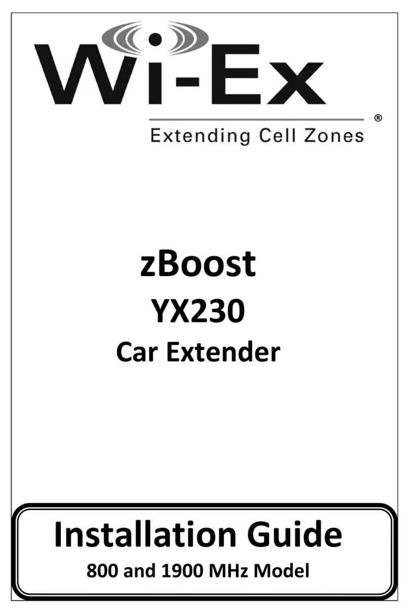 Wi-Ex zboost YX230 installation guide