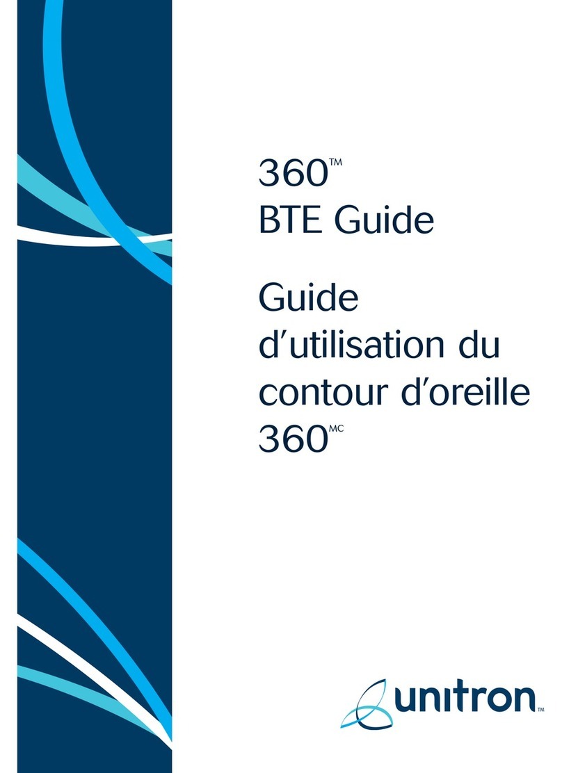 Unitron 360 BTE User manual