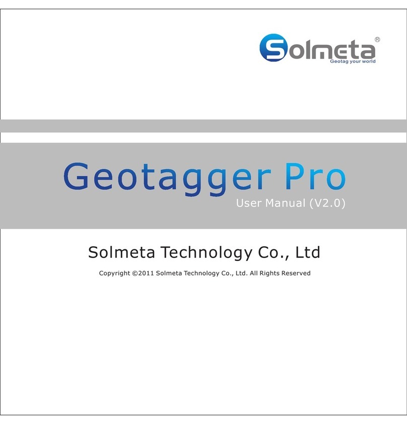 Solmeta Geotagger Pro user manual