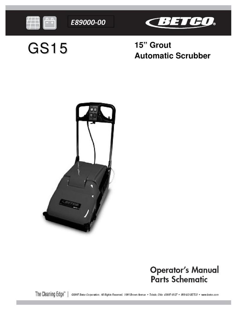 BETCO GS15 user manual