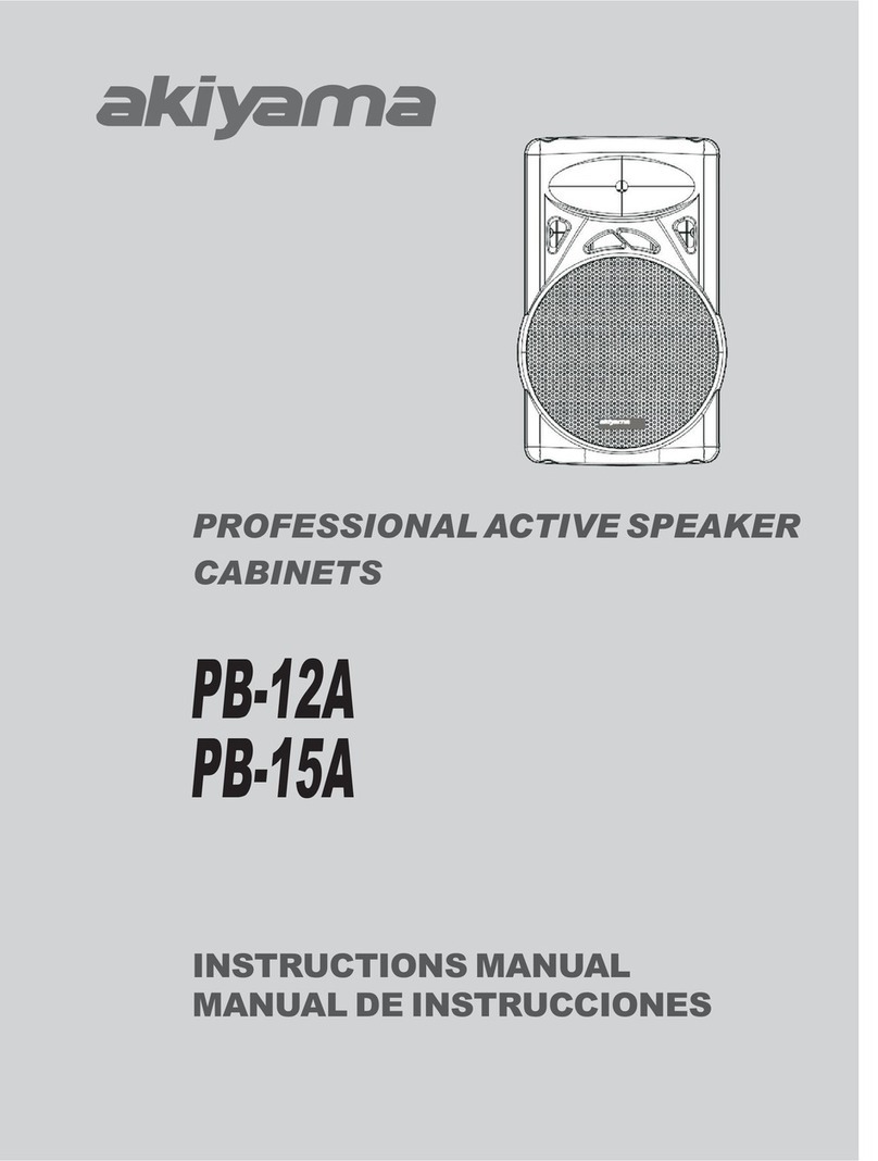 Akiyama PB-12A instruction manual