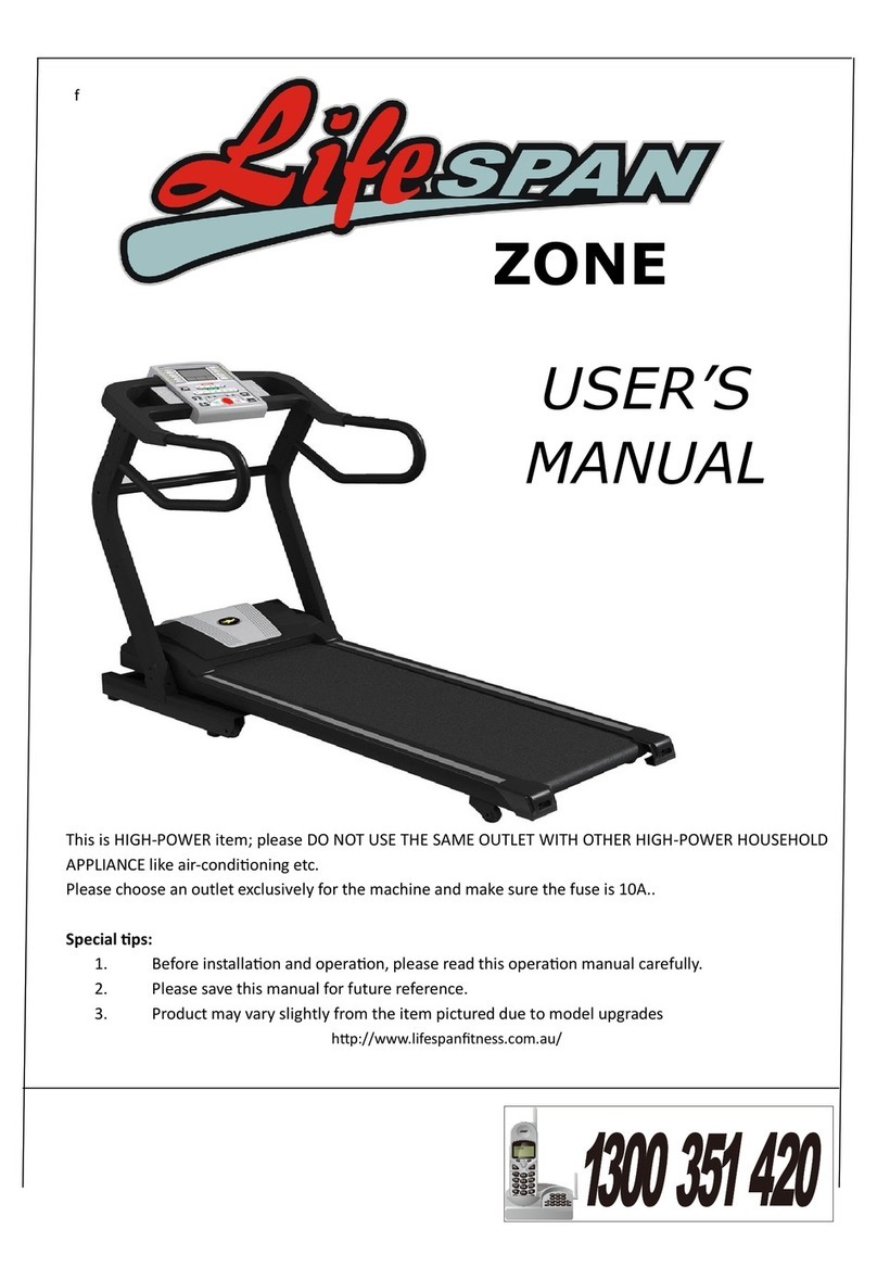 Life Span ZONE User manual