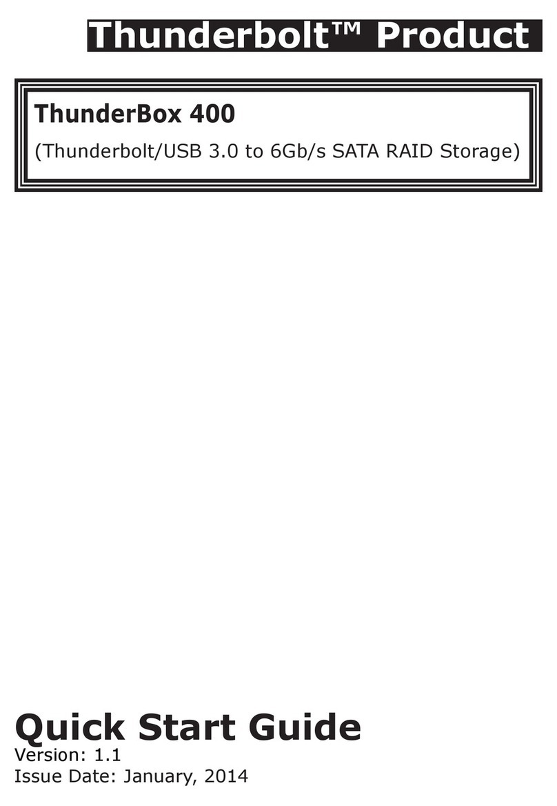 Thunderbolt ThunderBox 400 quick start guide