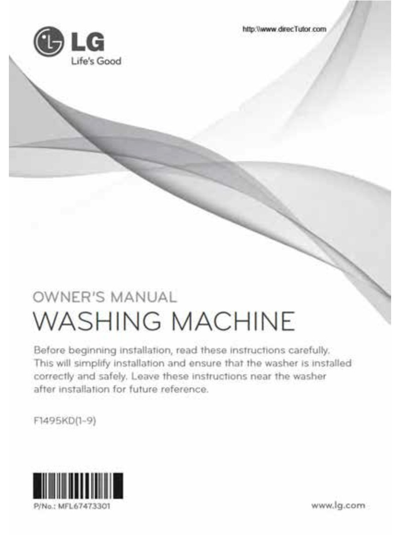 LG F1495KD1 User manual