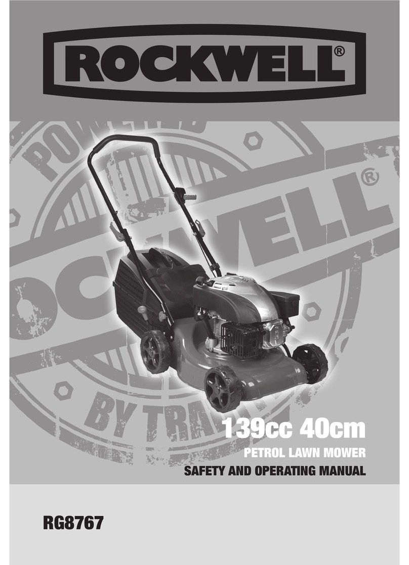 Rockwell RG8767 Safety and operating manual