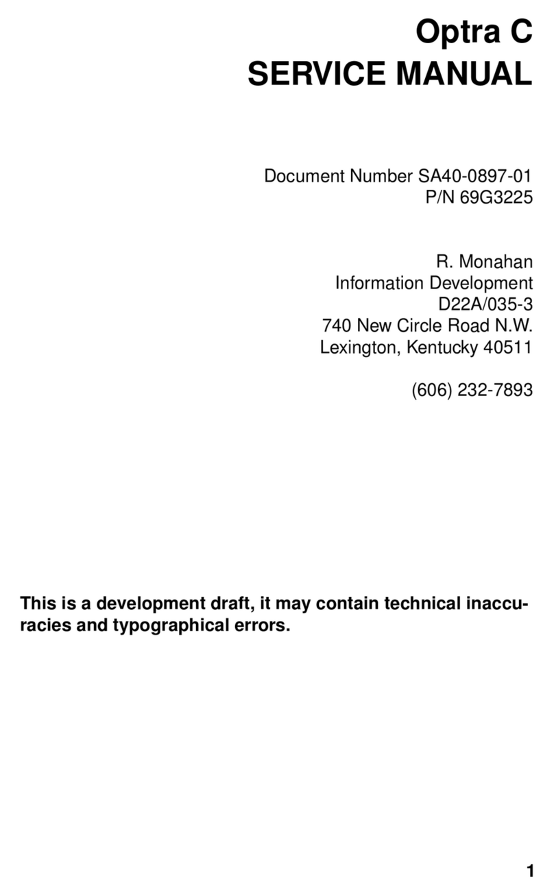 Lexmark Optra C User manual