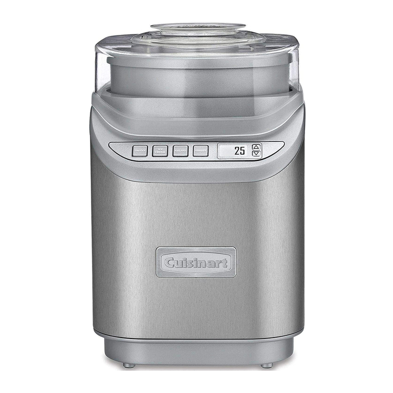 Cuisinart ICE-70 Series Quick guide