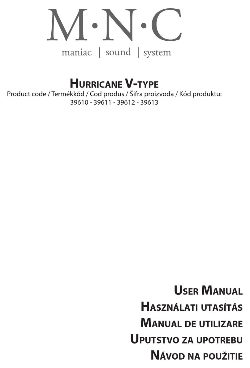 MNC Hurricane V-type user manual