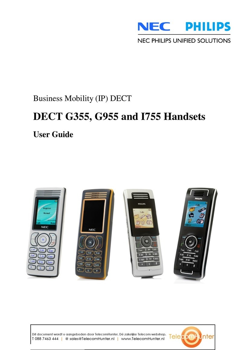 NEC G355 User manual NEC G355 User manual