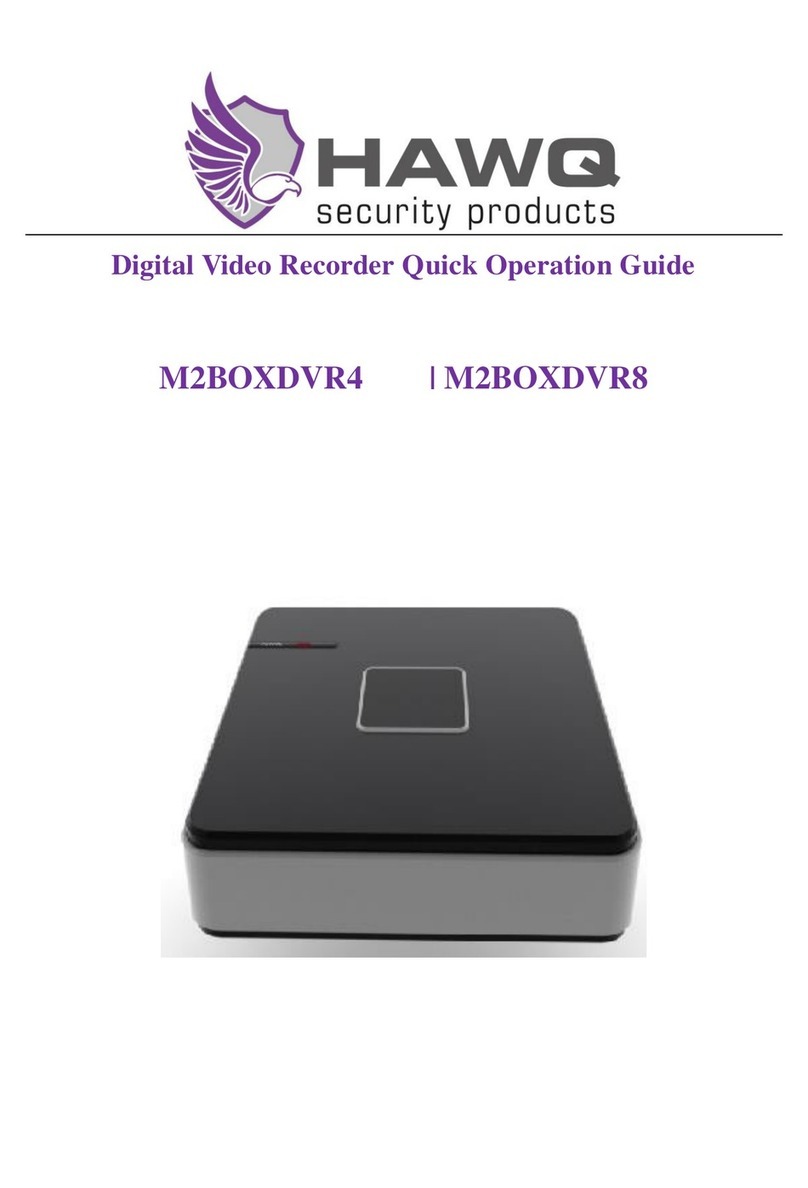 HAWQ M2BOXDVR4 Quick operation guide
