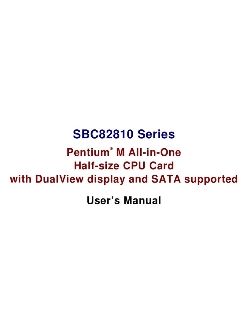 AXIOMTEK SBC82810 Series User manual