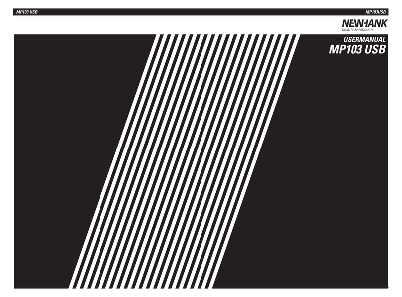 Newhank MP103 USB user manual