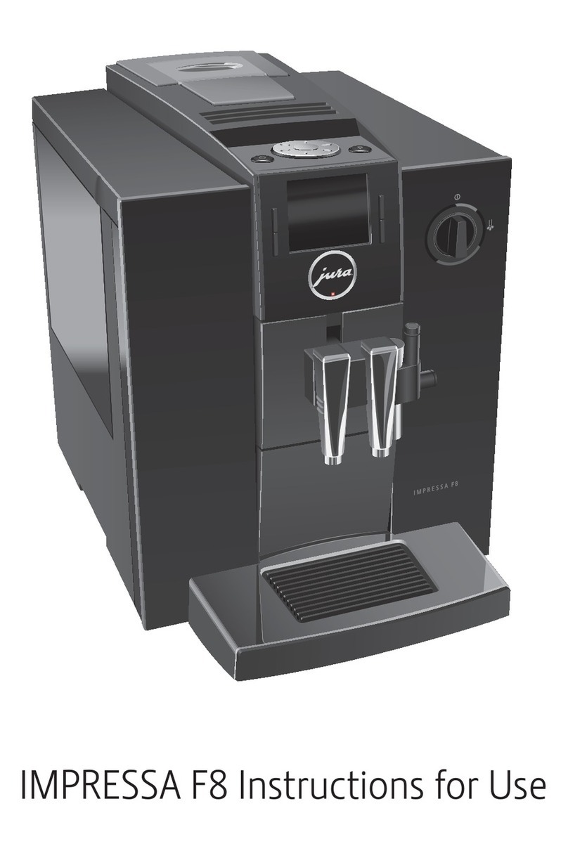 IMPRESSA F8 Instructions for use