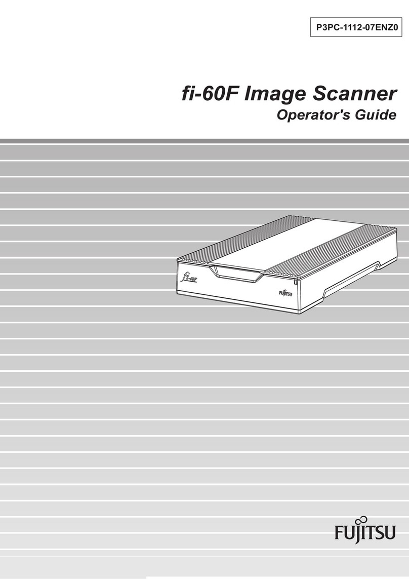 Fujitsu fi-60F Operator's guide