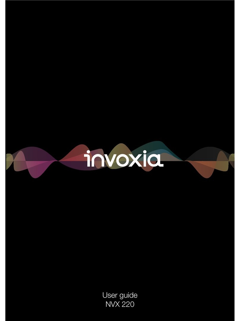 Invoxia NVX 220 User manual