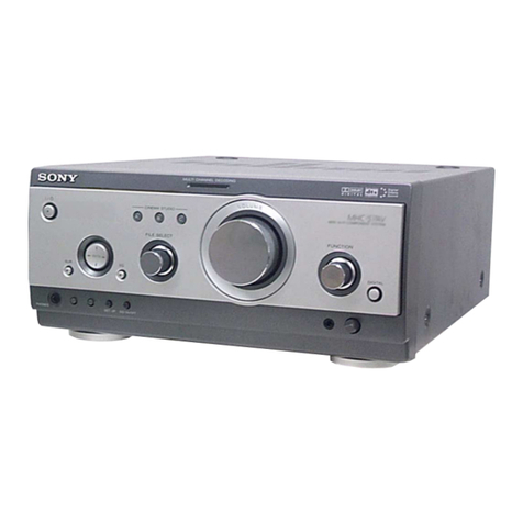 Sony TA-S9D User manual