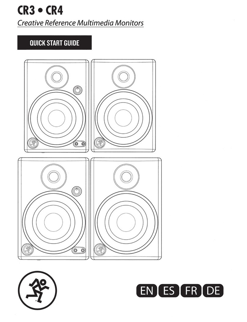 LOUD Technologies CR3 User manual