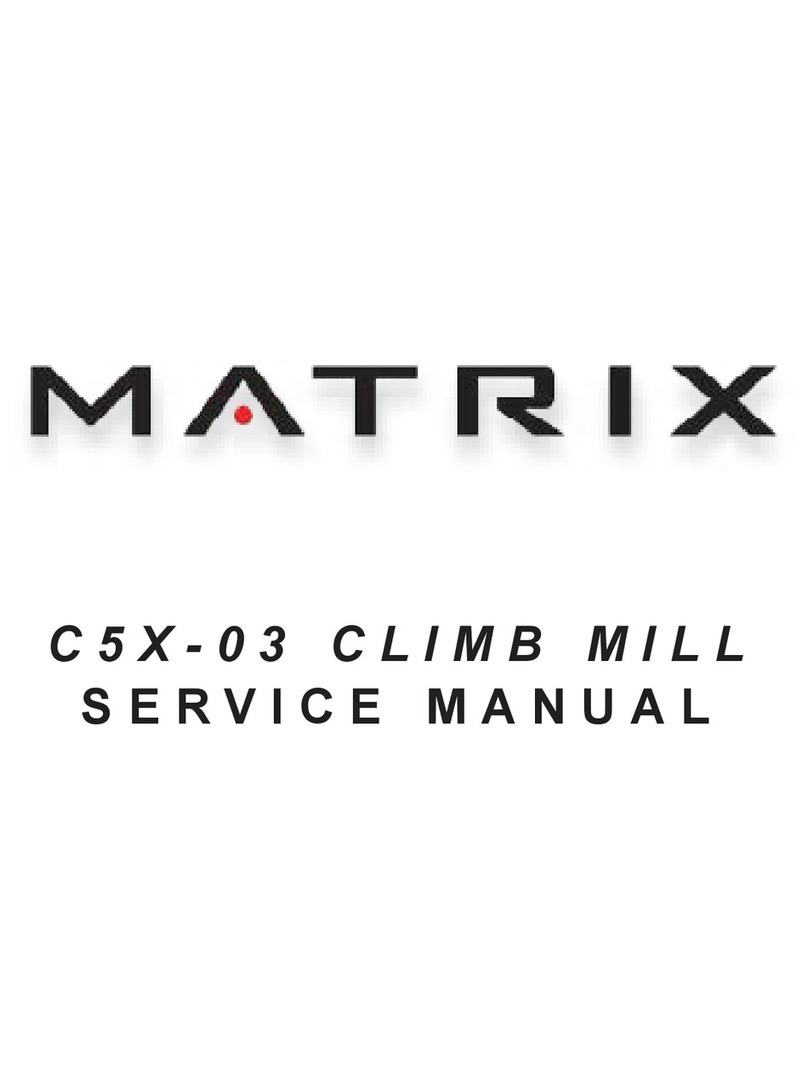 Matrix Fitness C5x-03 Service manual
